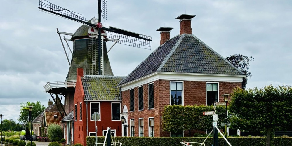 Molen Hunsingo Onderdendam Route