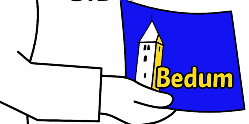 Logo Met Blauw